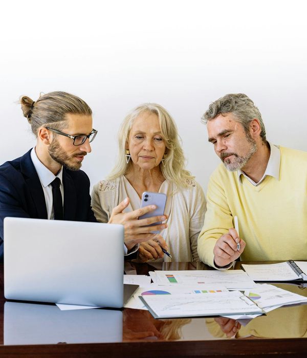 Professional female financial consultant